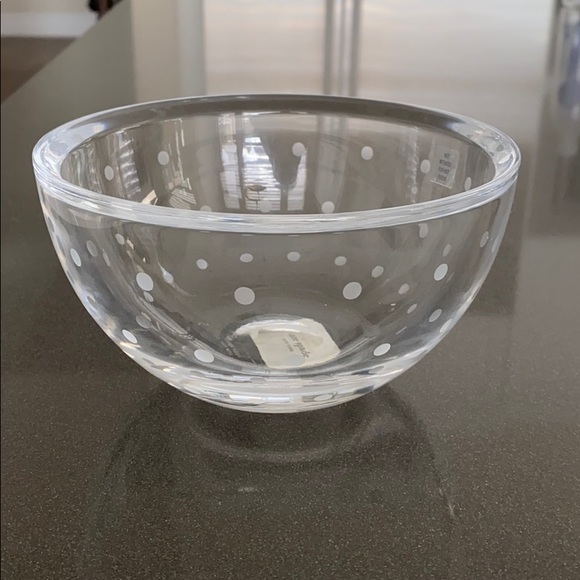 kate spade Other - Kate Spade crystal dot bowl